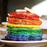 The Original Rainbow Pancakes!