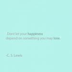 Quote from C. S. Lewis