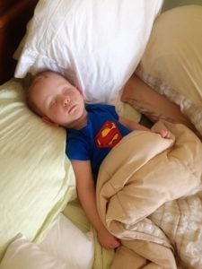 Eddie Sleeping Peacefully