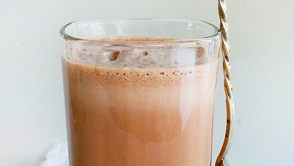 The BEST Homemade Chocolate Milk