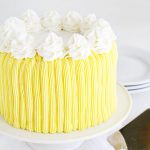 Pillsbury Funfetti Cake decorated with #32 Tip