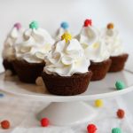 Mini Brownie Cupcakes