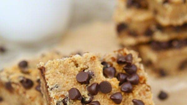Chocolate Chip Banana Bars {Paleo}