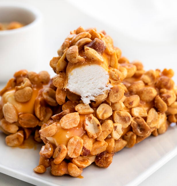 Homemade Salted Caramel Nut Rolls i am baker