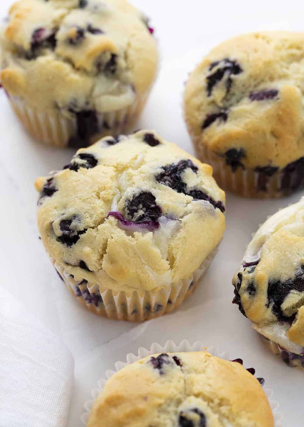 Blueberry Cream Cheese Muffins