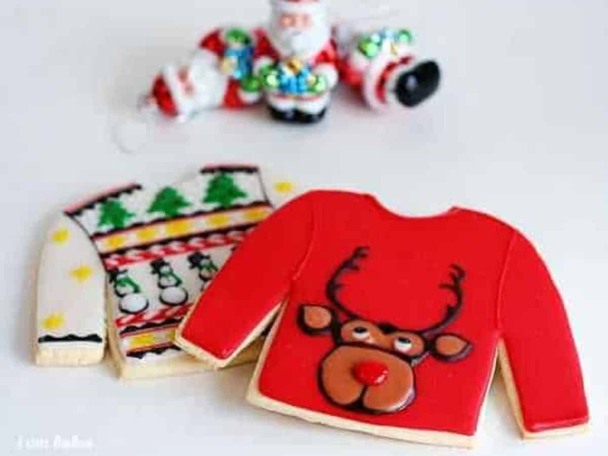 trader joe's ugly christmas sweater cookies