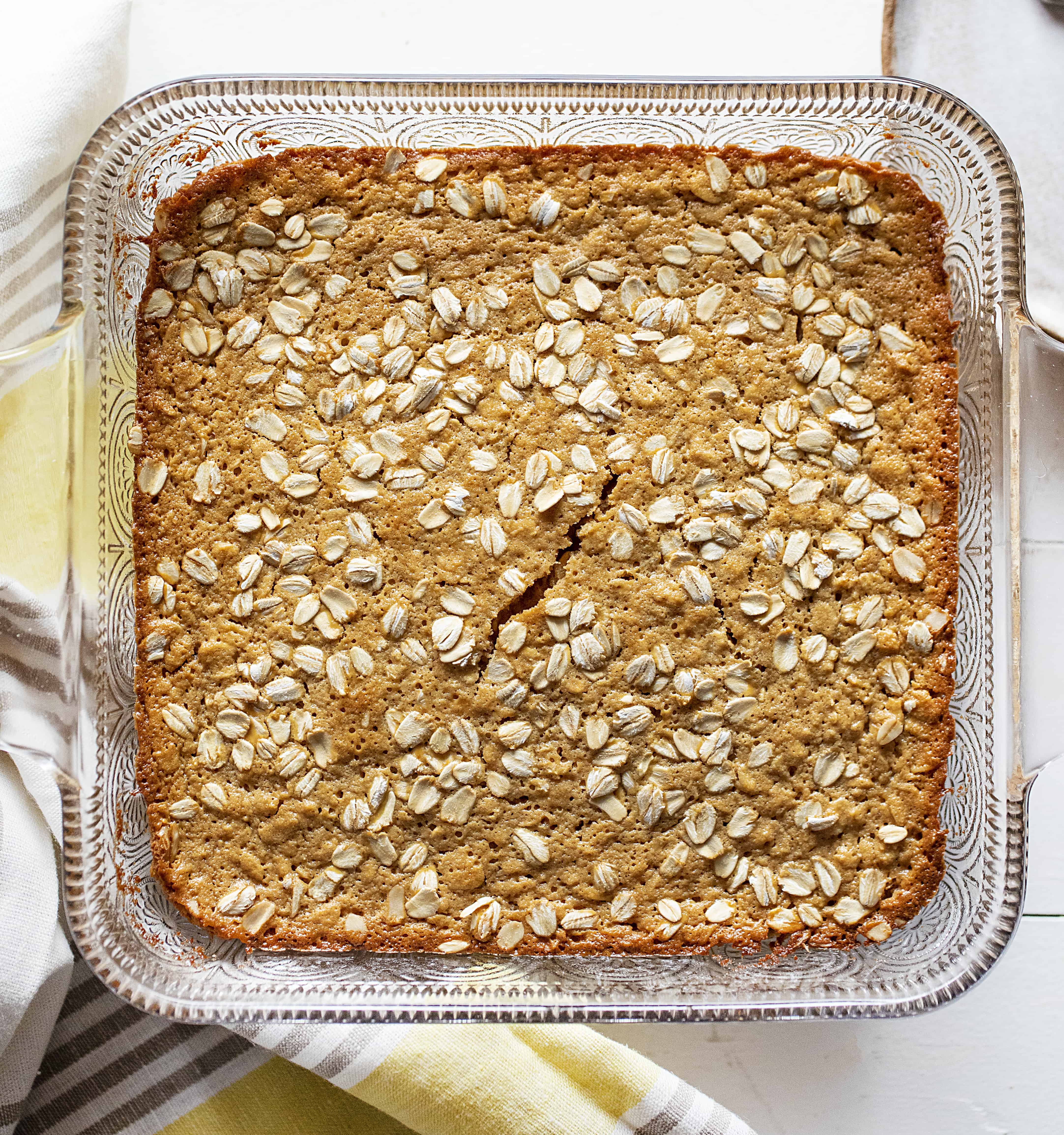 Peanut Butter Baked Oatmeal i am baker