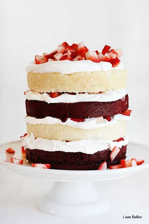 Red Velvet Strawberry Shortcake!