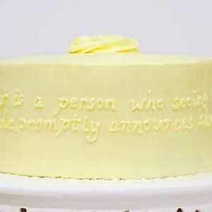 quote cake
