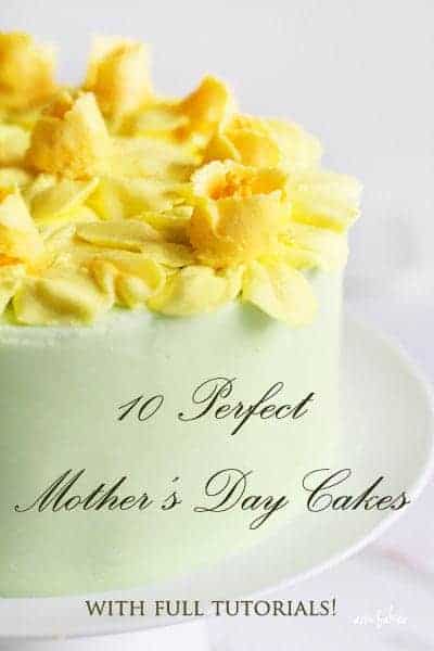 cake ideas for mother's birthday