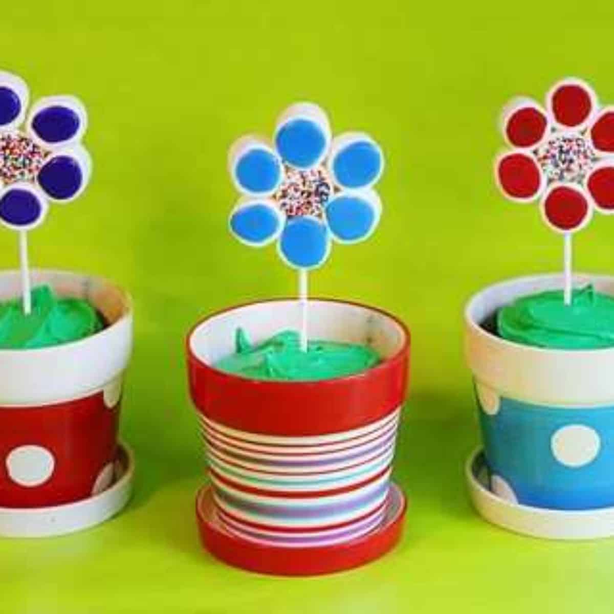 marshmallow flowers