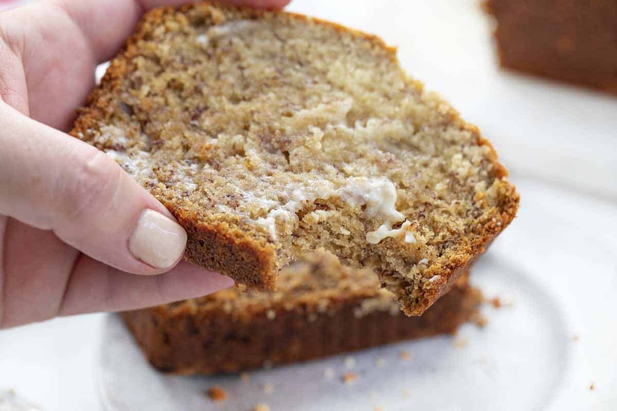 Blender Peanut Butter Bread - i am baker