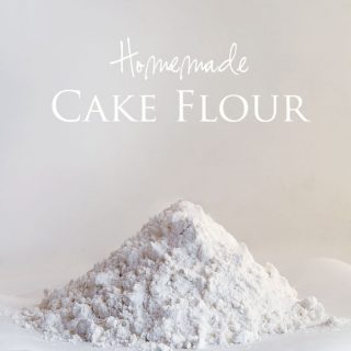 Homemade Cake Flour - i am baker