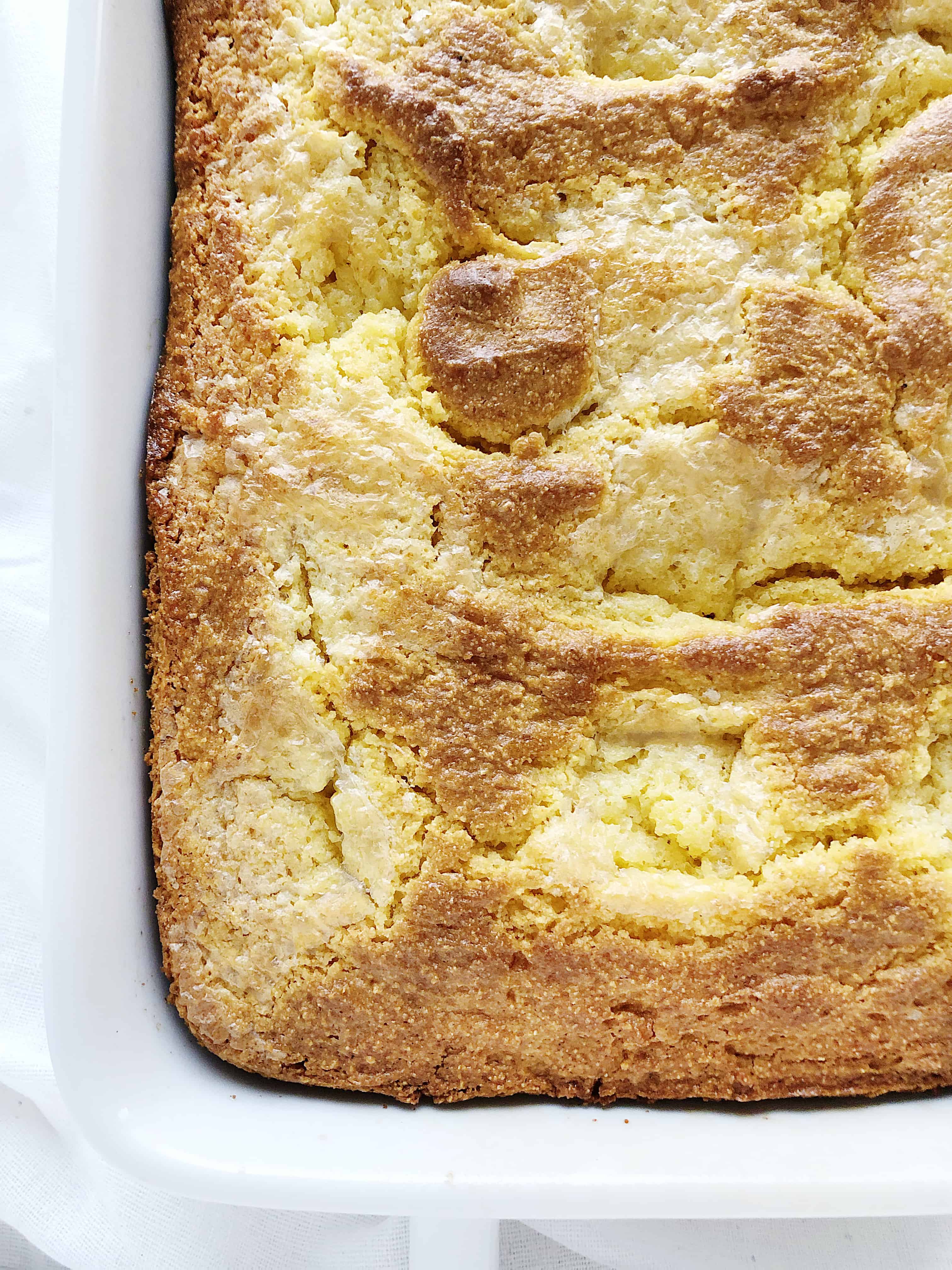 Sweet Corn Spoon Bread - Brown Eyed Baker