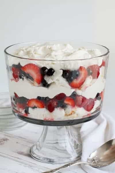 Seriously delicious Berry Trifle!