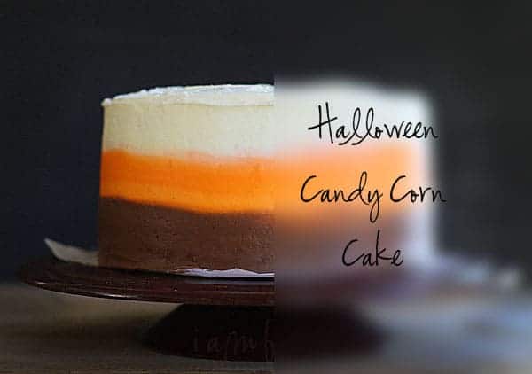 candy corn cake