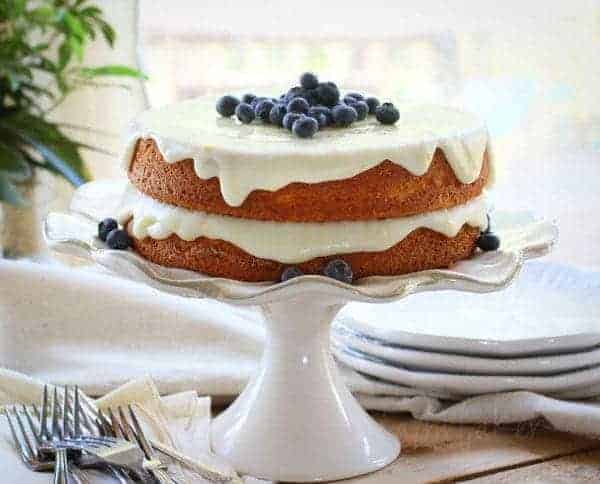 blueberry citrus cake