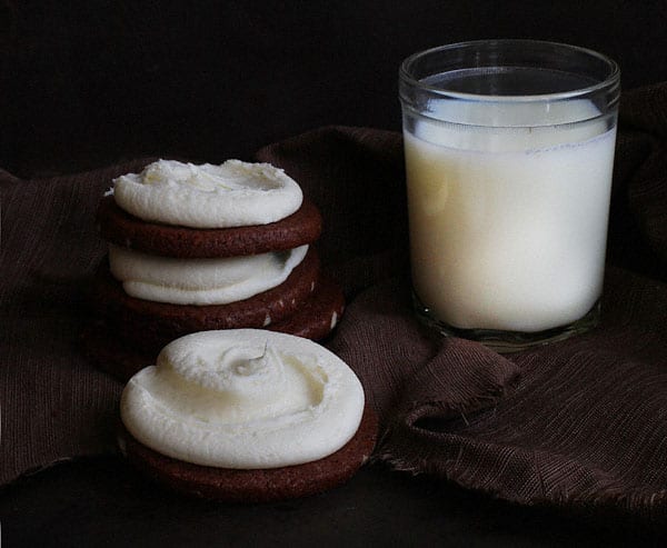 triple chocolate sugar cookie