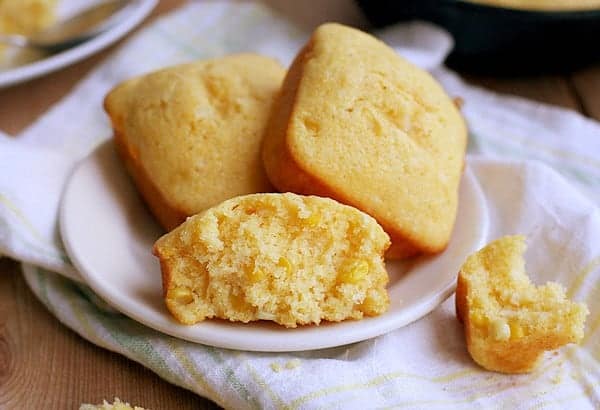 Homemade Cornbread with Real Corn