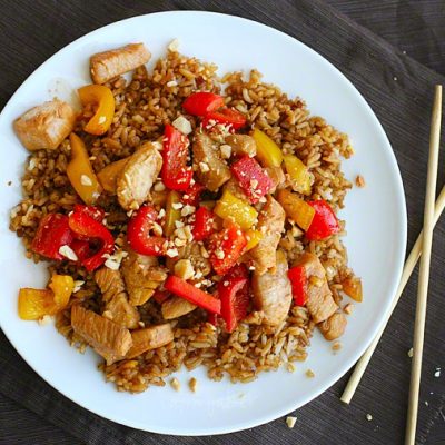 Healthy Kung Pao Chicken {VIDEO} - i am baker