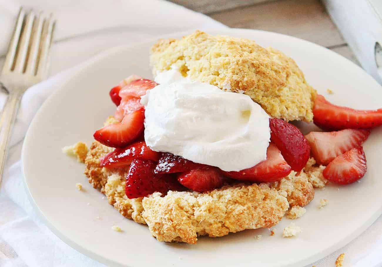 Tequila Strawberry Shortcake