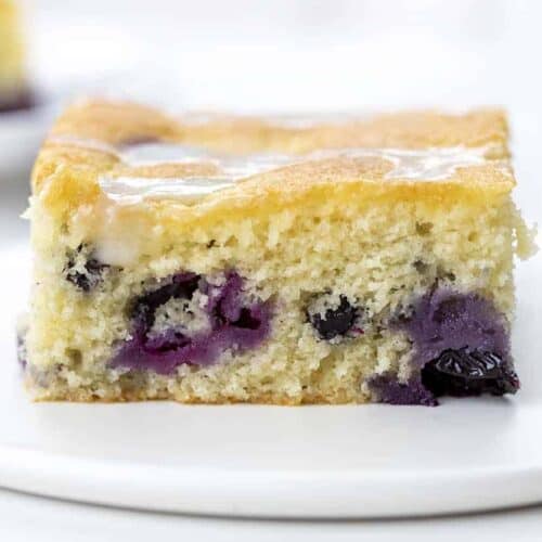 Blueberry Breakfast Cake i am baker