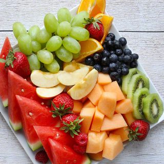 Fresh Fruit Platter - i am baker