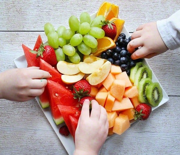 Fresh Fruit Platter! Such an easy snack!