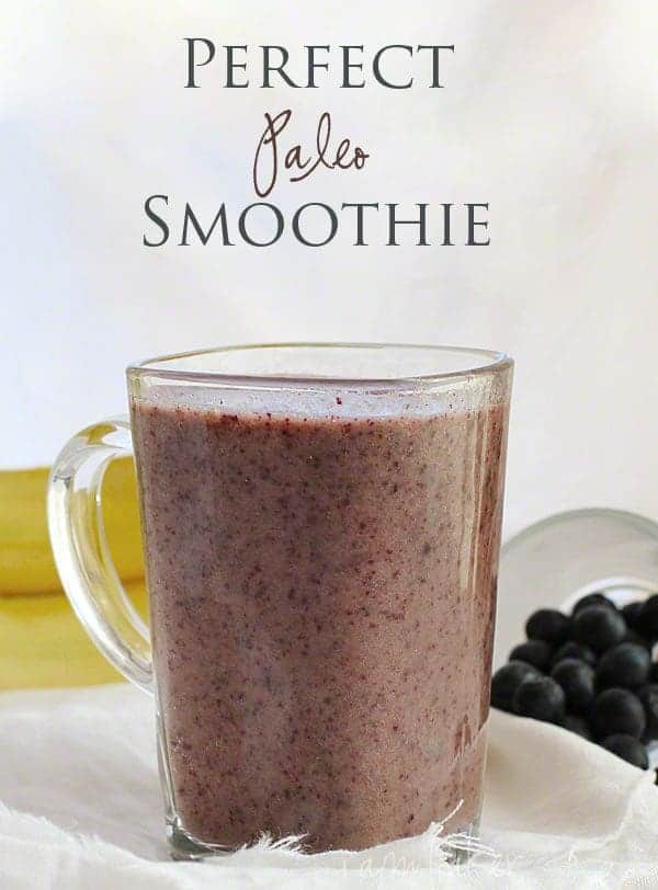 Avocado Smoothie {With Blueberries} –