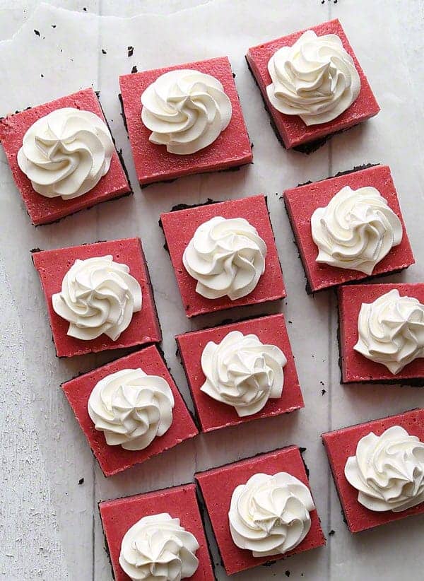 Neapolitan Bars with Oreo Crust