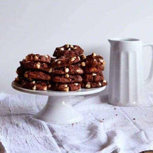 Triple Chocolate Devils Food Cake Mix Cookies!