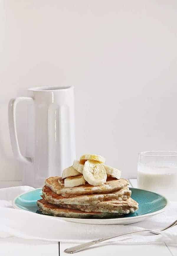 Banana Oat #pancakes #breakfast #healthy