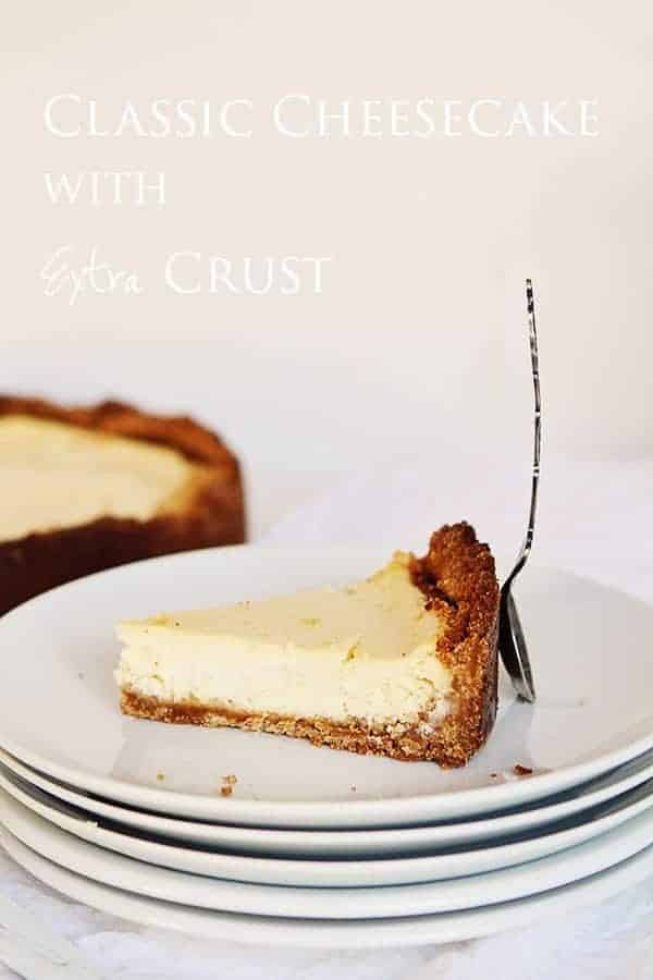 Classic Cheesecake with Extra Thick Crust