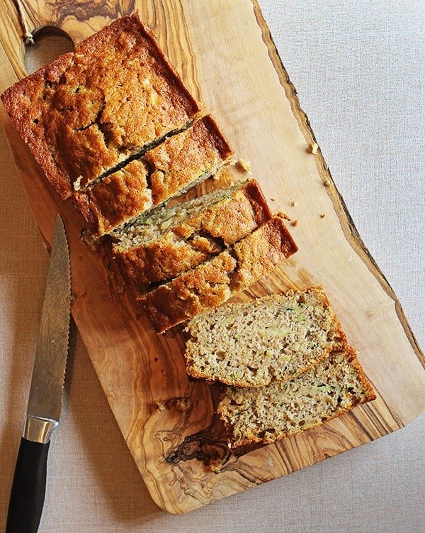 Zucchini Oatmeal Banana Bread