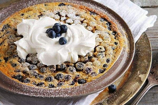 Classic Blueberry Clafoutis