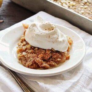Best Gingered Pear Crisp