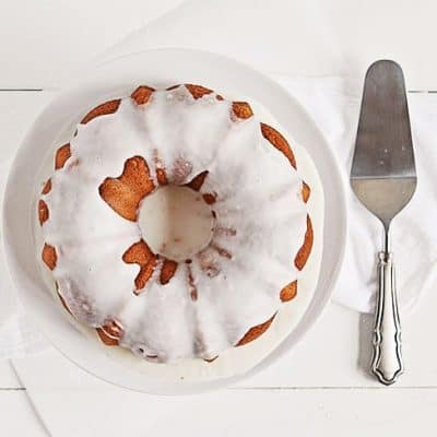 Vanilla Poppyseed Cake with Raspberry Topping #dessertweek #thanksgiving