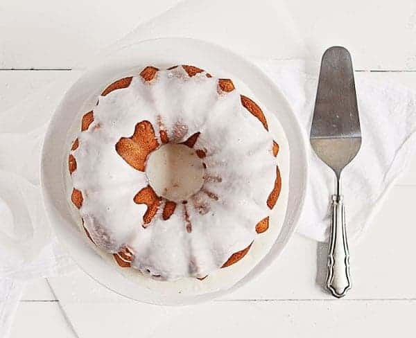 Vanilla Poppyseed Cake with Raspberry Topping #dessertweek #thanksgiving