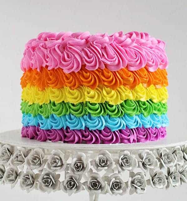 colorful cake