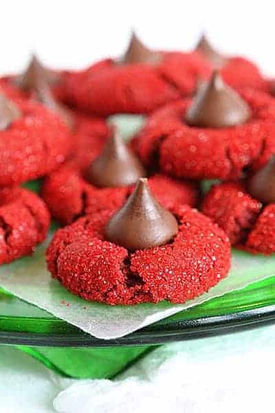 Red Velvet Peanut Butter Cookies!!