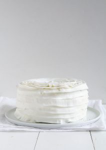 How to Make a Ruffle Cake - i am baker