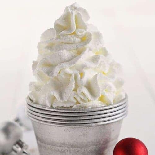 Peppermint Whipped Cream