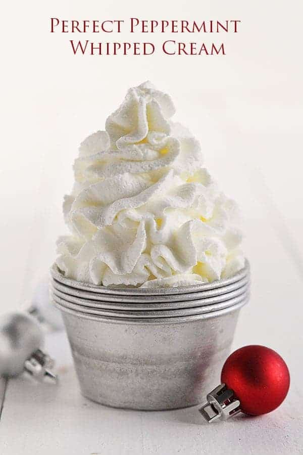 Peppermint Whipped Cream 