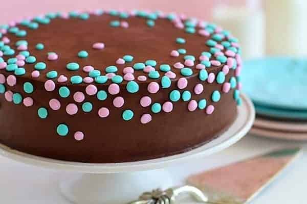 Gender Reveal Surprise-Inside Cake!