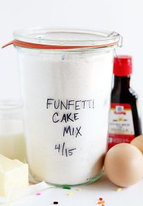 Homemade Funfetti Cake Mix!