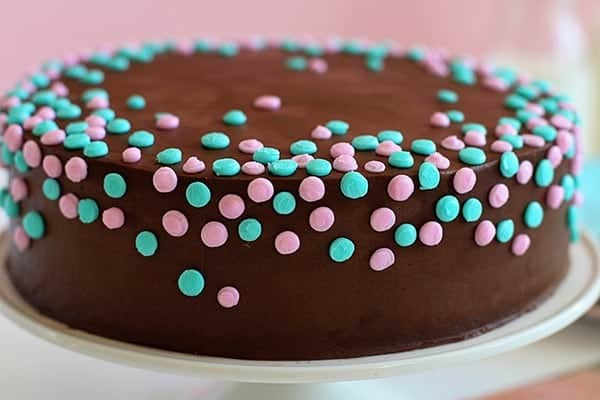 Gender Reveal Cake