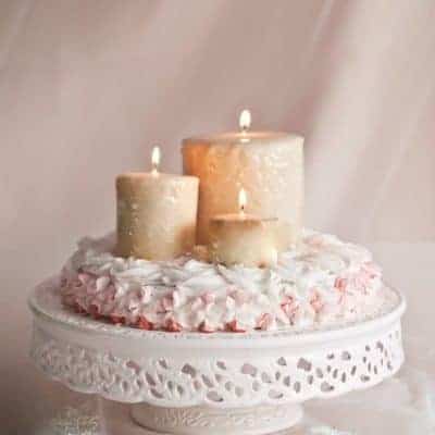 Candle Rose Surprise Inside Cake from iambaker.net