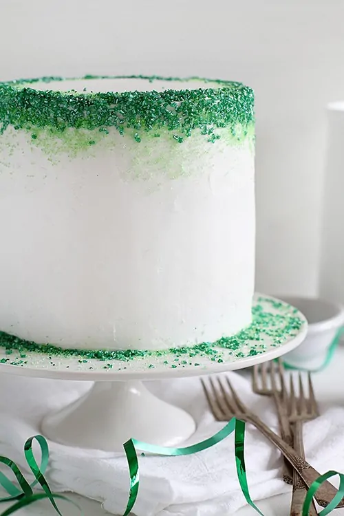 Green Ombre Cake | Delicious St. Patrick's Day Recipes | Desserts & Treats