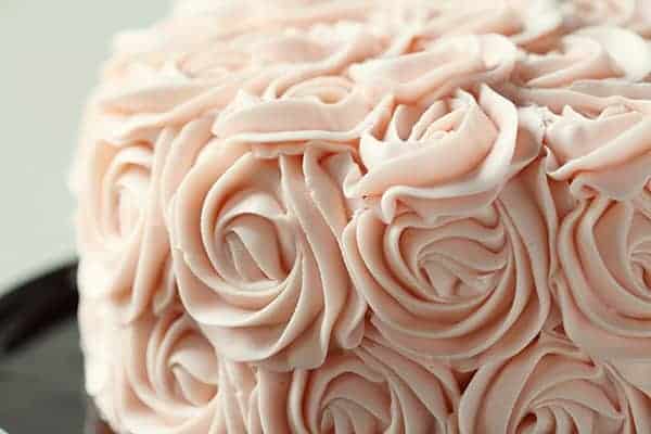 Pink Rose Cake ~ #rosecake #original #rosettecake 