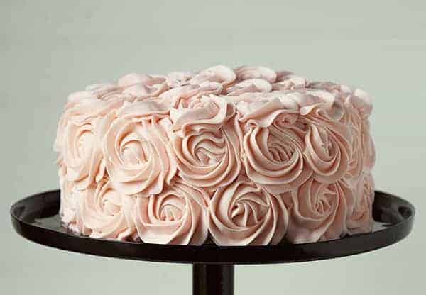 Pink Rose Cake ~ #rosecake #original #rosettecake 